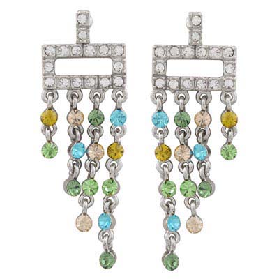 Swarovski Crystal Chandelier Dangling Earrings